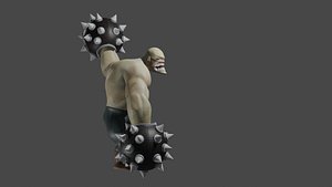 Zombie Gorilla 3D model