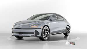 Ioniq6 -highres-Vray-Redshift-Unreal- Lightrigs included 3D model