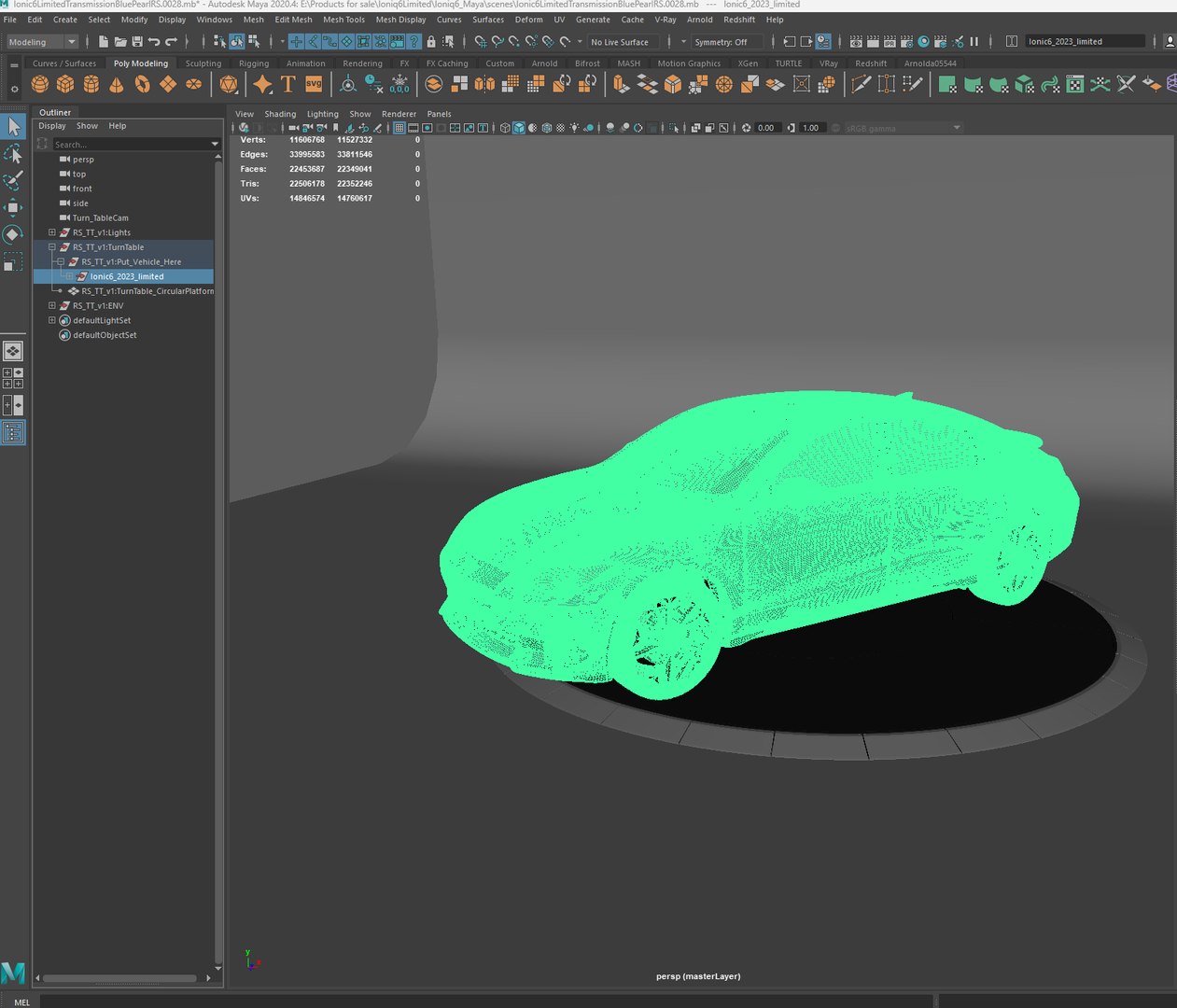 Ioniq6 -highres-Vray-Redshift-Unreal- Lightrigs included 3D model https://p.turbosquid.com/ts-thumb/Ji/jeEfnV/Yp/maya_screengrab1/png/1743124614/1920x1080/fit_q87/9485388fc2ddbc25f2351b7b0476a39f25c2a3fd/maya_screengrab1.jpg