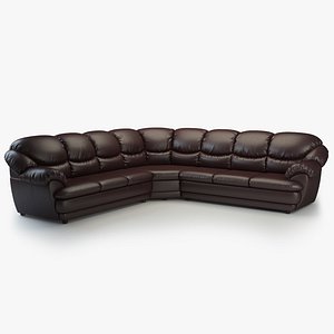 Large Sectional Sofa Corner Couch L-Shape Upholstered