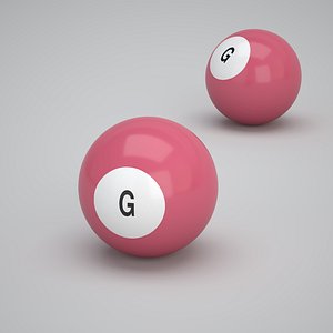 3D G Snooker Ball