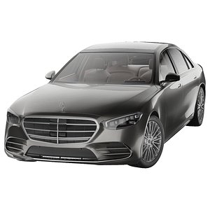 3D Mercedes-Benz S-Class 2022