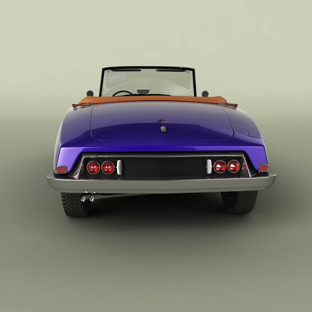 1961 Citroen Ds 19 3d 3ds
