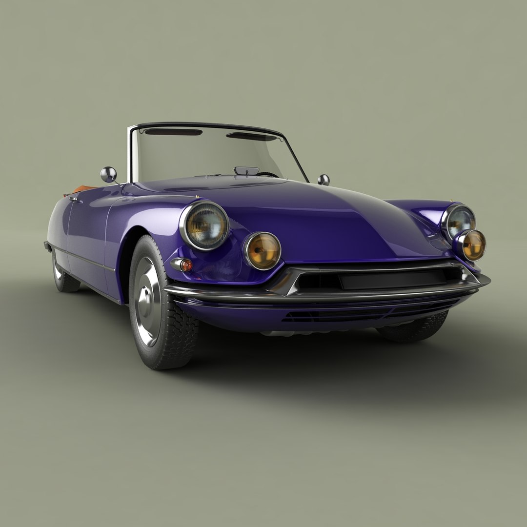 1961 Citroen Ds 19 3d 3ds
