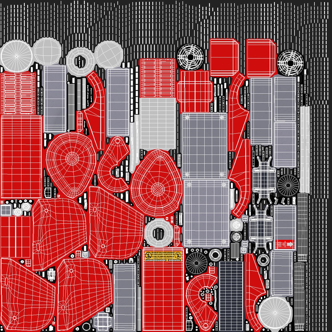 Electric Red Boot Cleaner 3D - TurboSquid 2071178