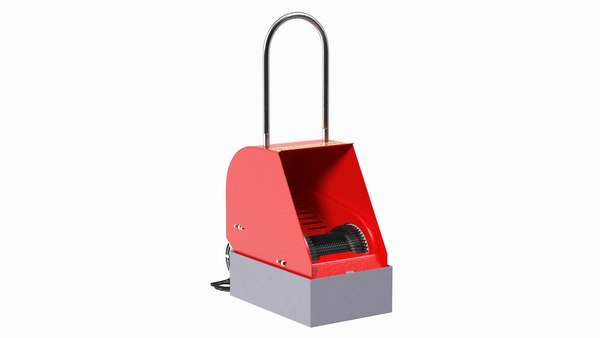 modele 3D de Lave bottes electrique rouge TurboSquid 2071178