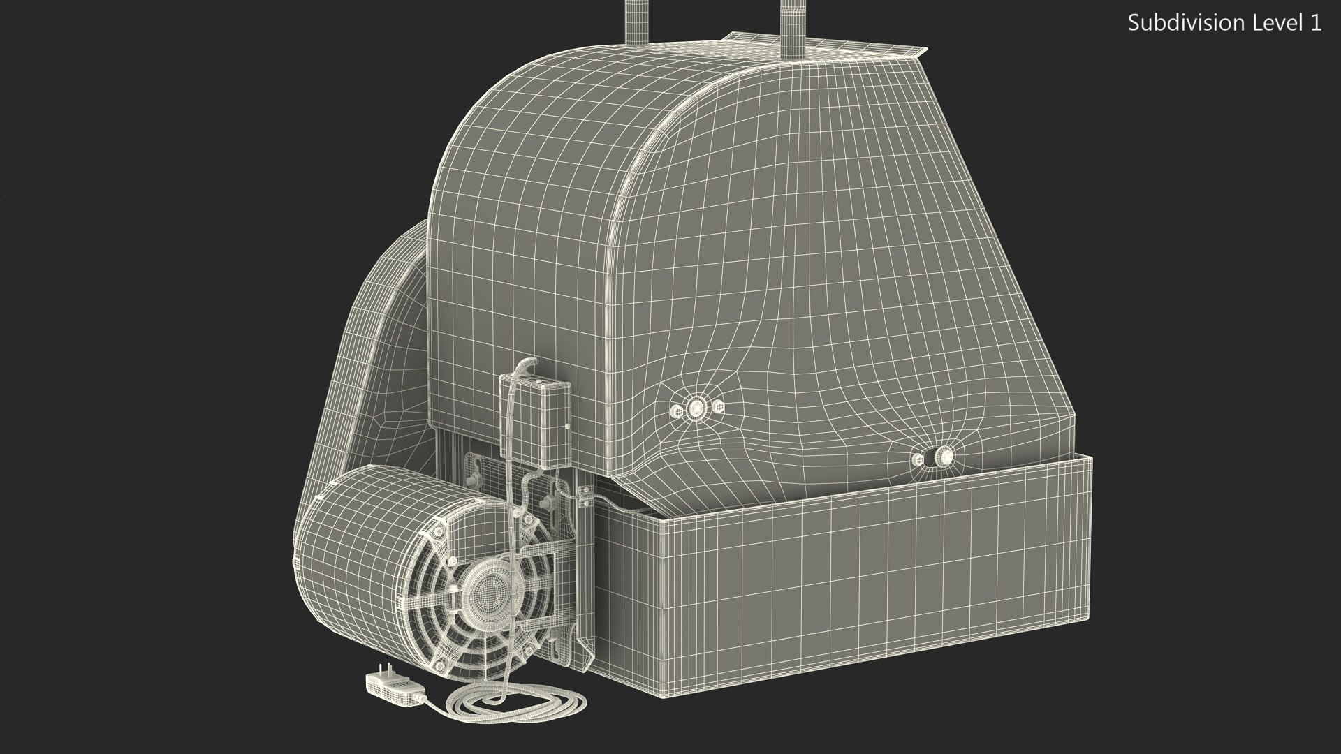 Electric Red Boot Cleaner 3D - TurboSquid 2071178