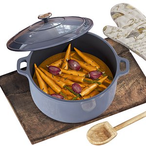 Kitchen Set with Vegetables