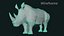 Siatka bazowa Rhino Low Poly