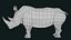 Siatka bazowa Rhino Low Poly
