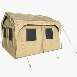 3D Tent 39 with PBR 4K