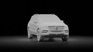 Mercedes-Benz ML-class 2011 3D model