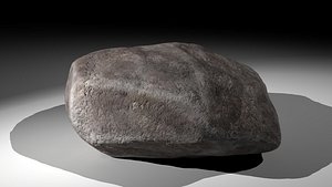 stone rock fbx