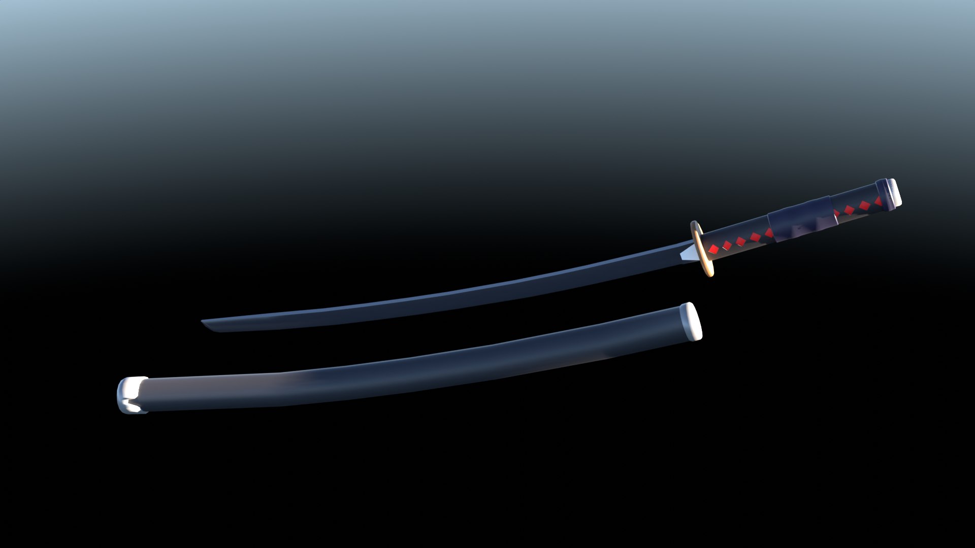 3D Nichirin Blade Model - TurboSquid 1981706