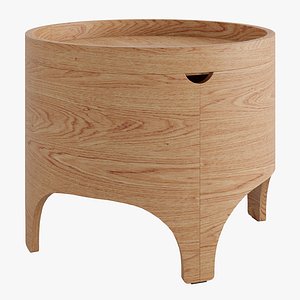 Octavia bedside table 3D