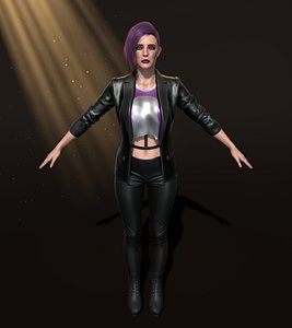 Night 1.0 Animation Ready FBX Model