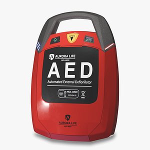 3D Automated External Defibrillator AED