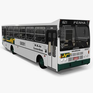3D model Ciferal Padron Alvorada III 1990 MB 1315 NS Lourdes