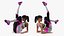 Fitness Instructor Rigged for Cinema 4D