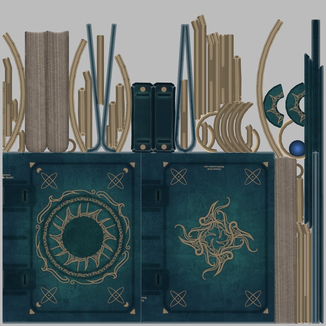 3D Fantasy book model https://p.turbosquid.com/ts-thumb/Jj/i5zd3l/dQ/fantasy_book_01_base_color/jpg/1743595793/1920x1080/fit_q87/9d20a830f233096df930871dd0d198d933762d78/fantasy_book_01_base_color.jpg