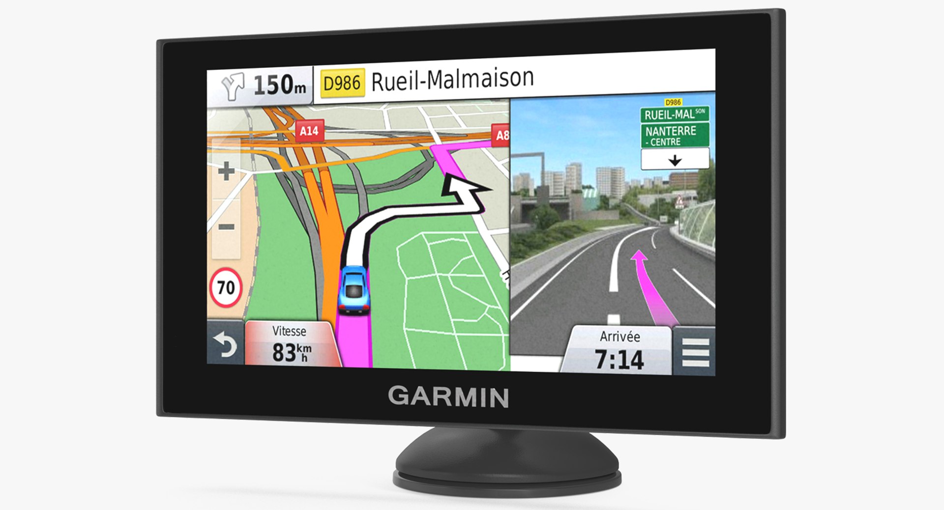 Vehicle GPS Garmin Nuvi 2589LMT 3D model preview
