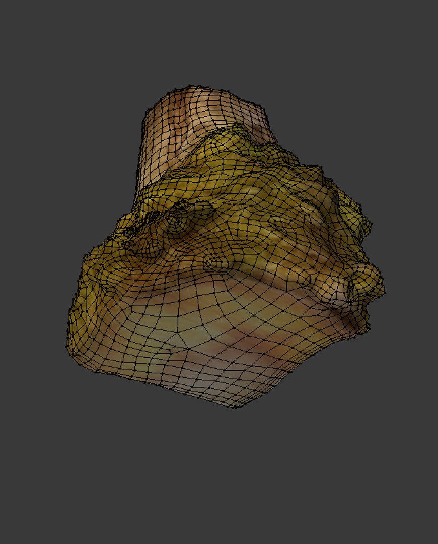 Chunk Wood 3D Model - TurboSquid 1387403
