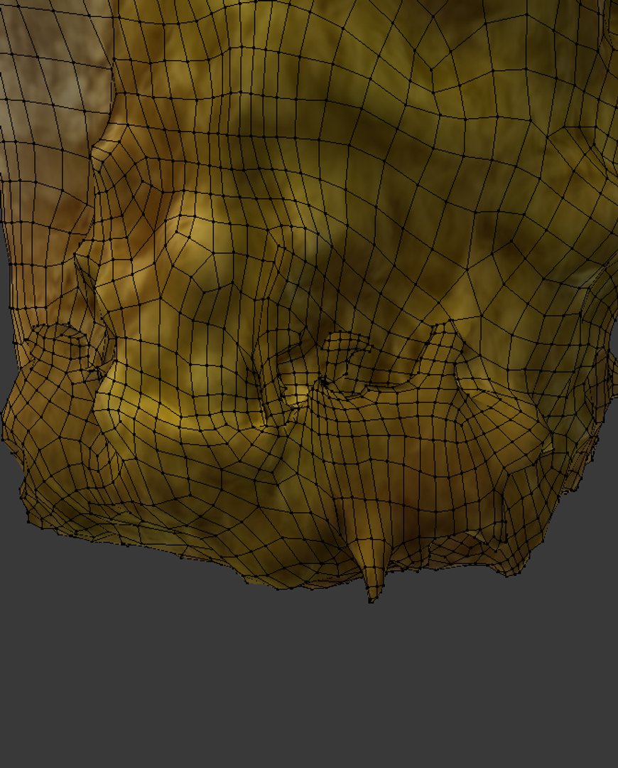 Chunk Wood 3D Model - TurboSquid 1387403