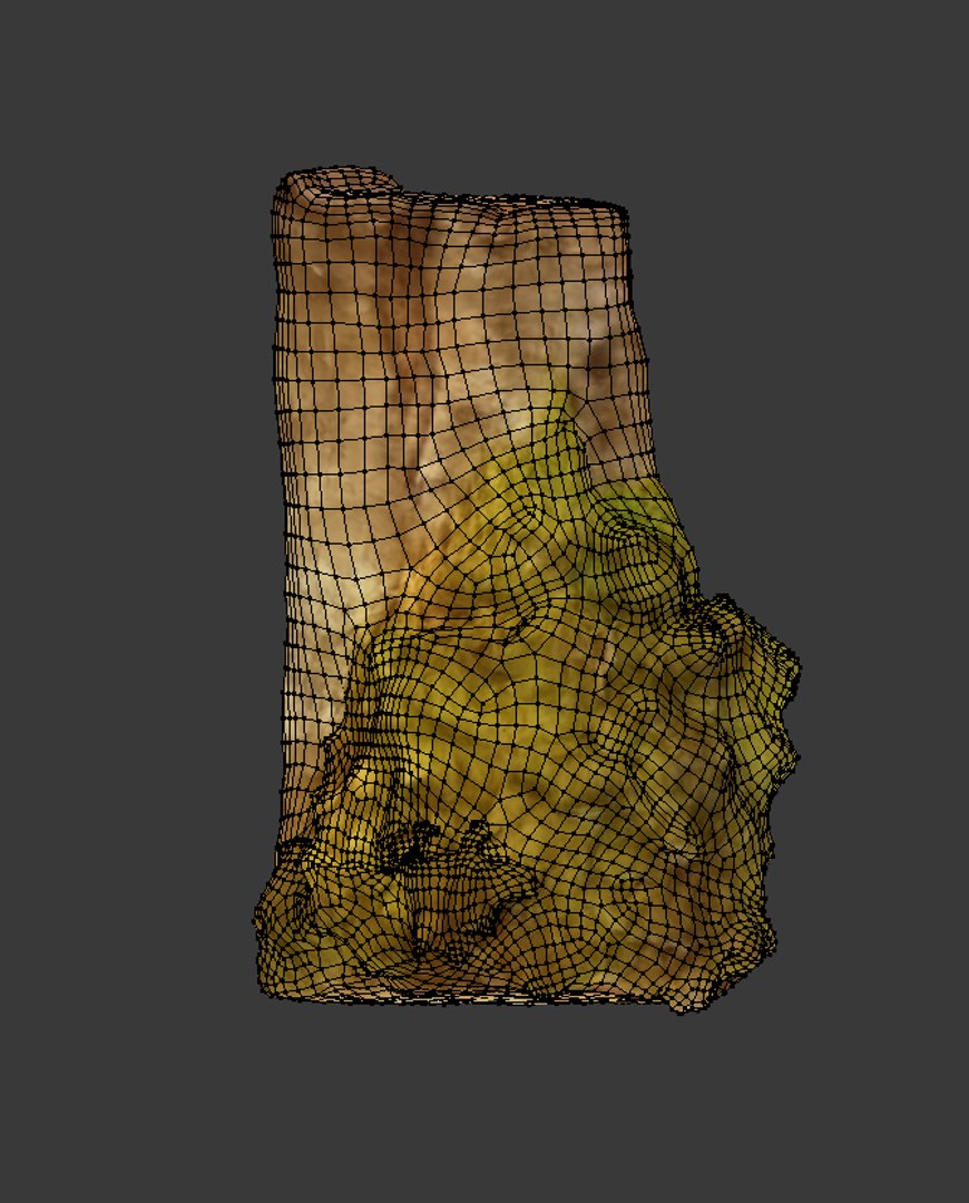 Chunk Wood 3D Model - TurboSquid 1387403
