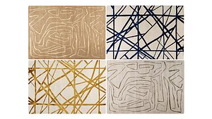 Four rugs by Corner Design model