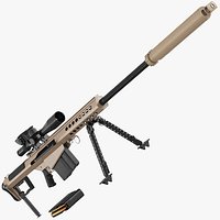 Barrett M107A1 Dust Sniper Rifle