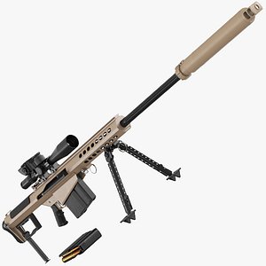 Barrett M107A1 Dust Sniper Rifle
