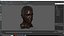 Afro American Grandpa Head