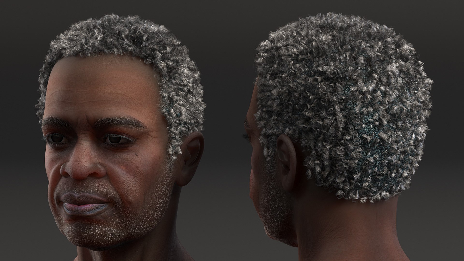 Afro American Grandpa Head 3D https://p.turbosquid.com/ts-thumb/Jj/nkU84Y/Kt/afroamericangrandpahead3dmodel009/jpg/1673914740/1920x1080/fit_q87/456cd26b39219eb09199a367815aa8f8a9e71e26/afroamericangrandpahead3dmodel009.jpg