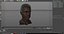 Afro American Grandpa Head