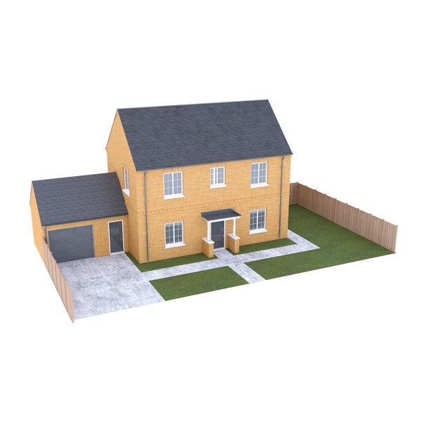 brick house 3D model