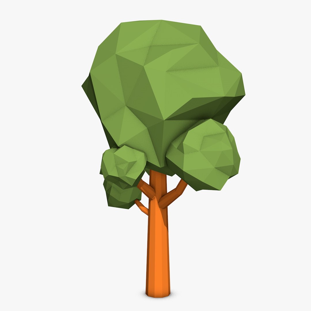 C4d Cartoon Tree