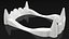Plastic Vampire Teeth White Rigged for Modo