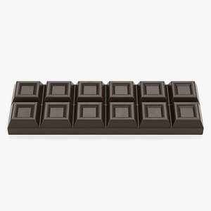 chocolate bar 3D