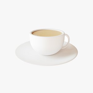 Cafe Tea with Pattern