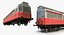 Sammlung alter Straßenbahnen