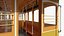 Sammlung alter Straßenbahnen