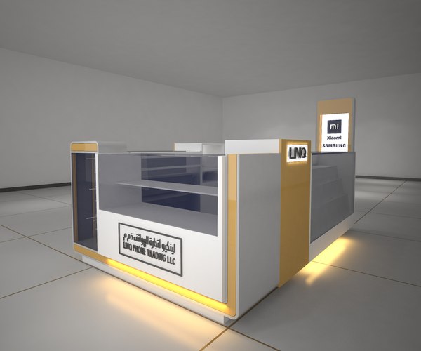 3D kiosks booth