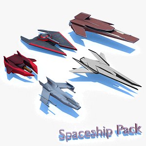 spacecraft space 3D model