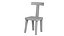Brutalist T Chair SetVrayMax2015