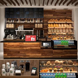 Coffee Shop 7 3D model