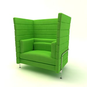 Alcove Highback Love Seat