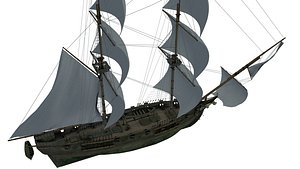 battleship ship 3d model