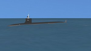Virginia Class SSN 775 USS Texas model