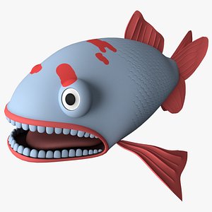 3D Island Eater - Monster Fish
