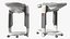 Chaise Haute Peg Perego Horizontal Gris Rigged
